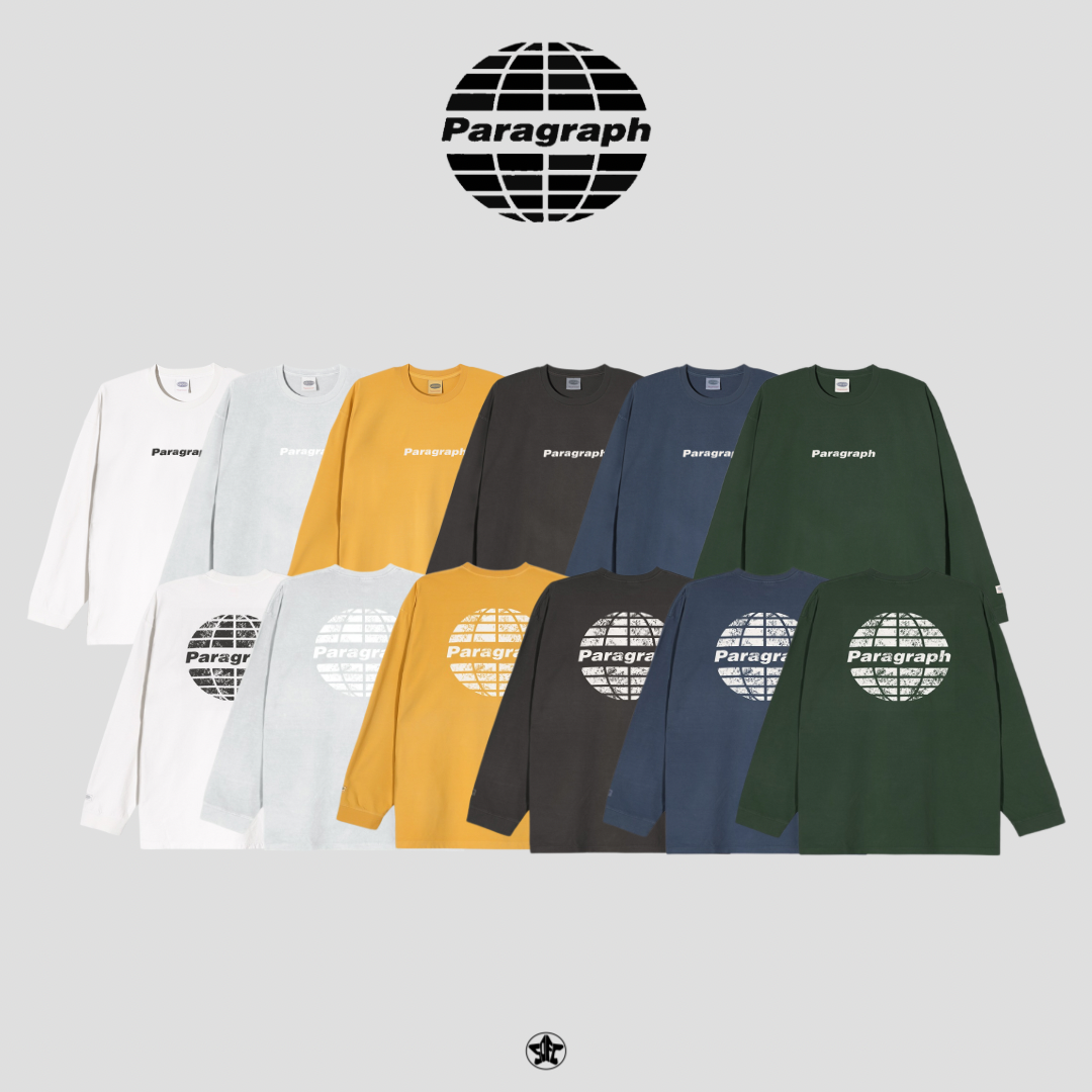 PARAGRAPH CIRCLE LOGO DYING L/S