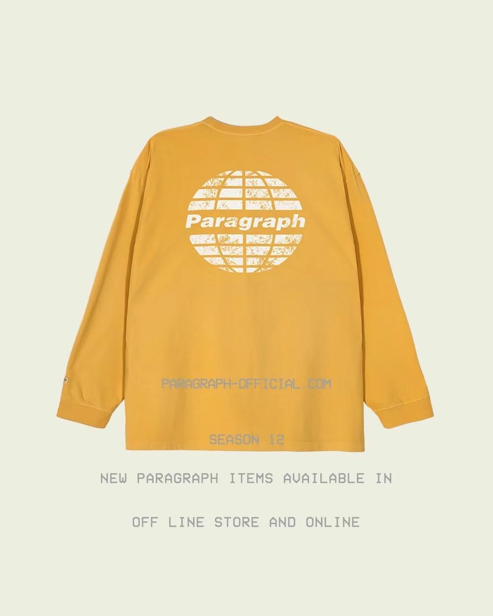 PARAGRAPH CIRCLE LOGO DYING L/S