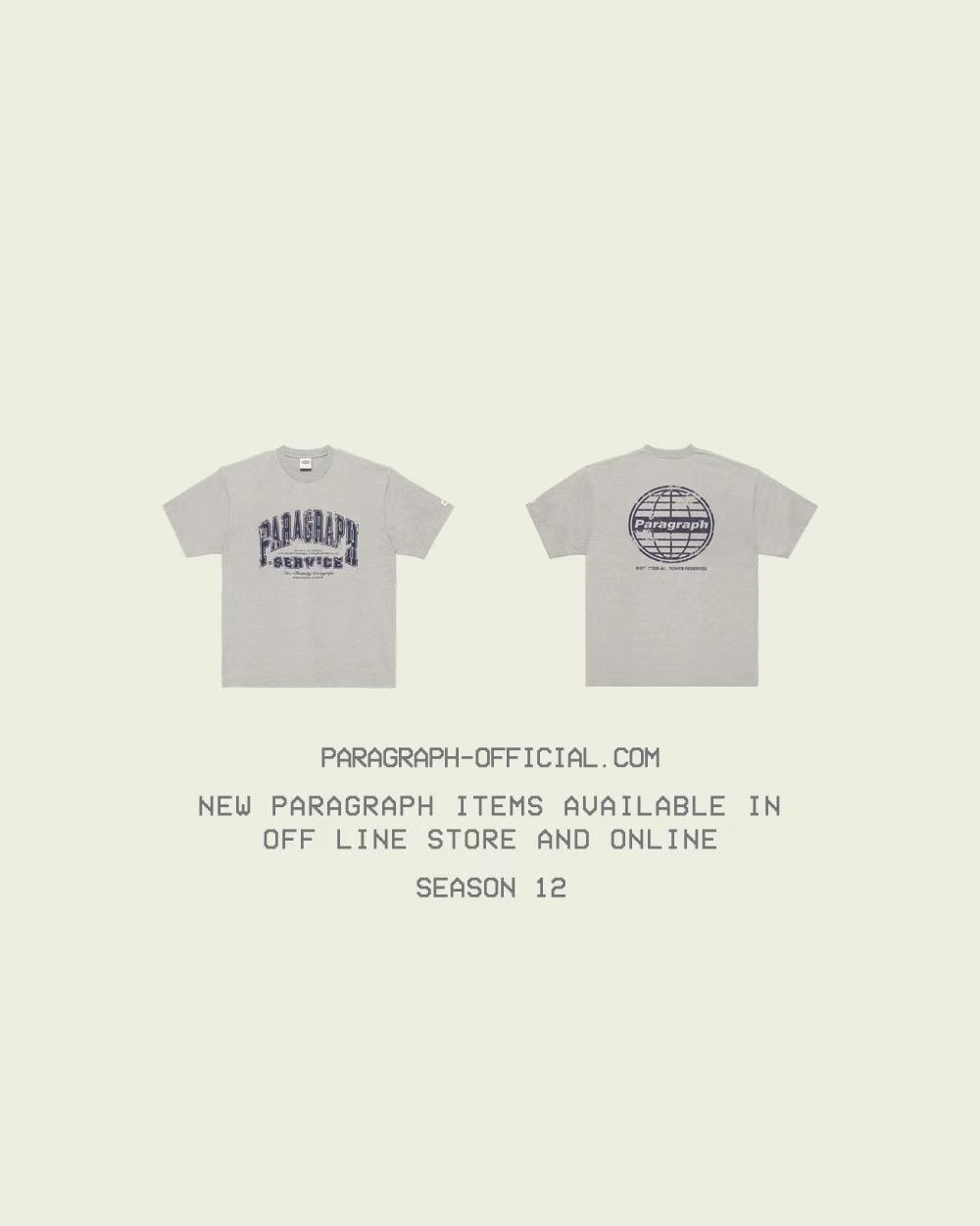 PARAGRAPH DAMAGED LOGO T-SHIRT