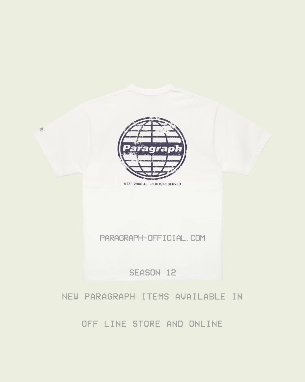 PARAGRAPH DAMAGED LOGO T-SHIRT