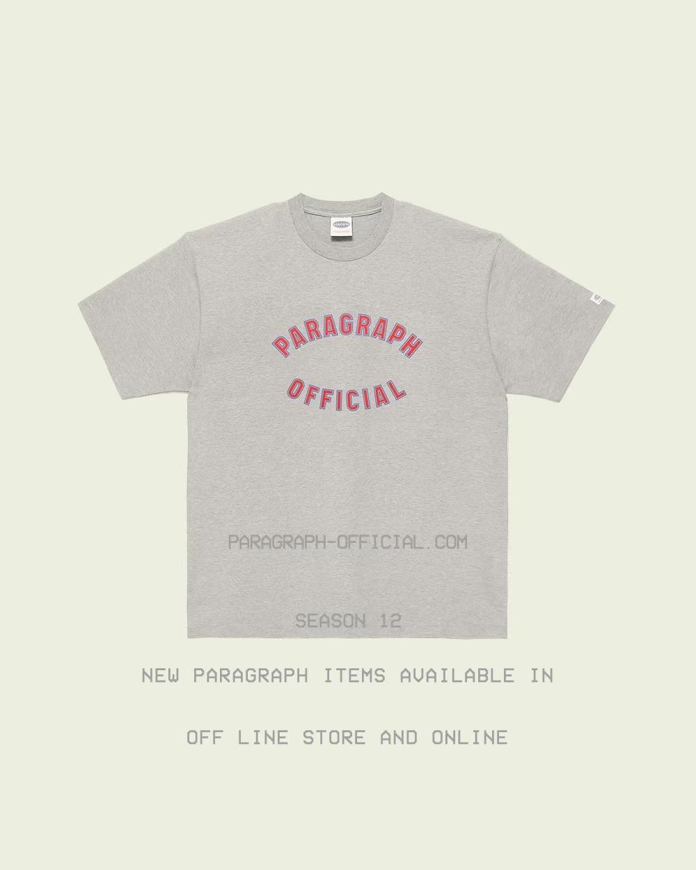 PARAGRAPH OFFICIAL T-SHIRT