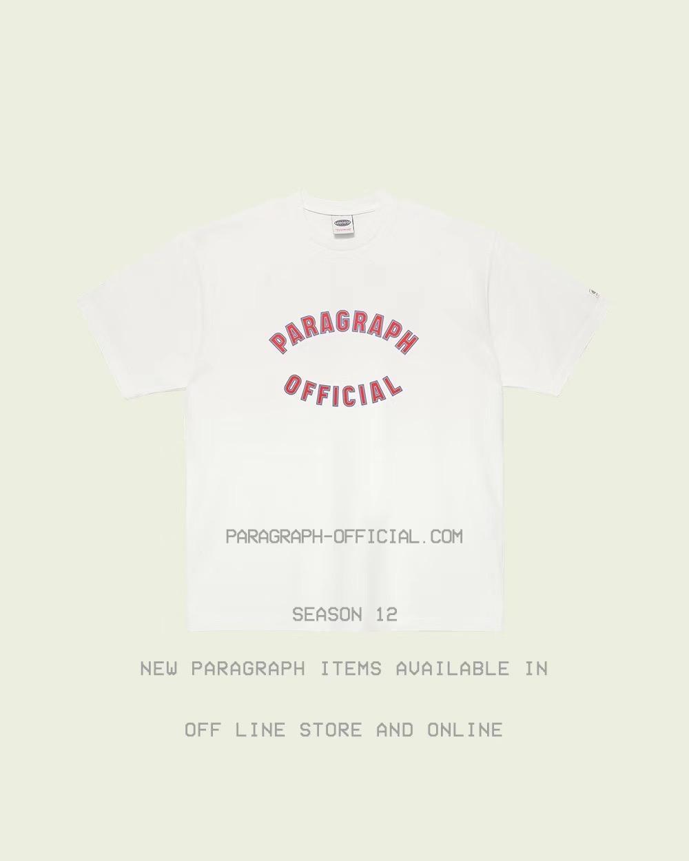 PARAGRAPH OFFICIAL T-SHIRT