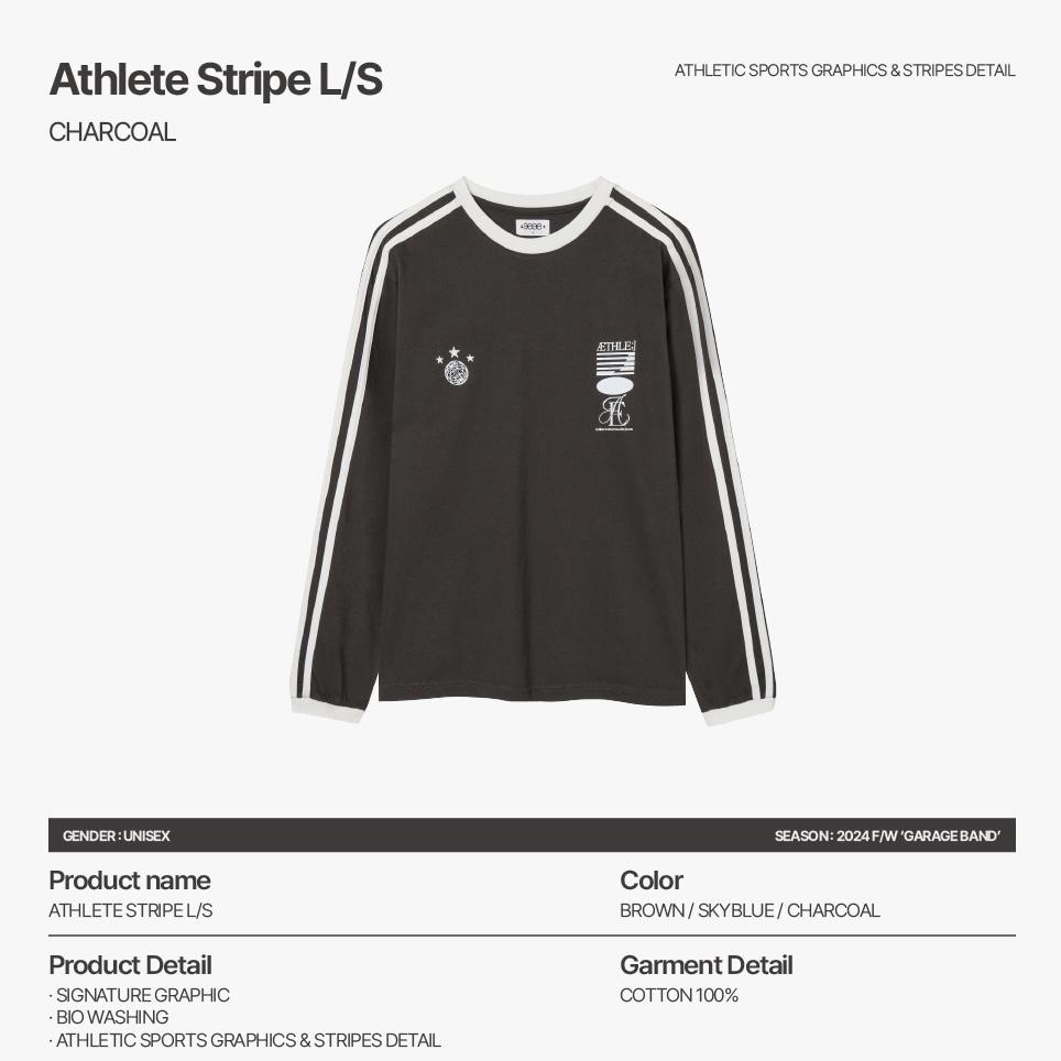 aeae ATHLETE STRIPE L/S