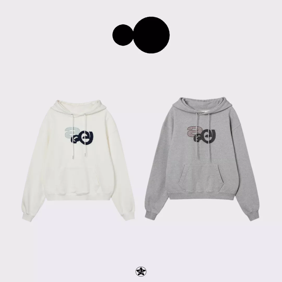 aeae APPLIQUE LOGO HOODIE