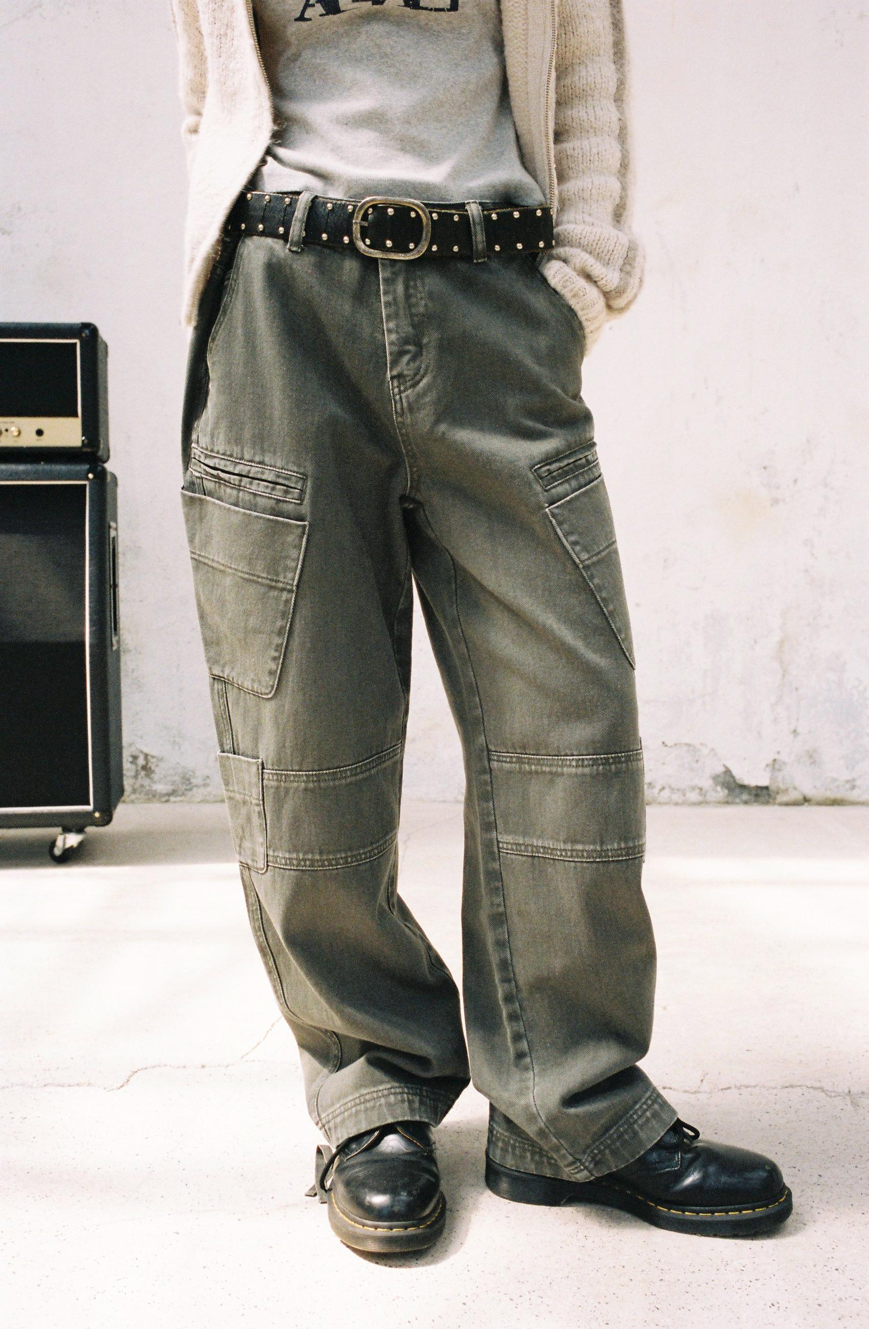 aeae CARGO DENIM PANTS