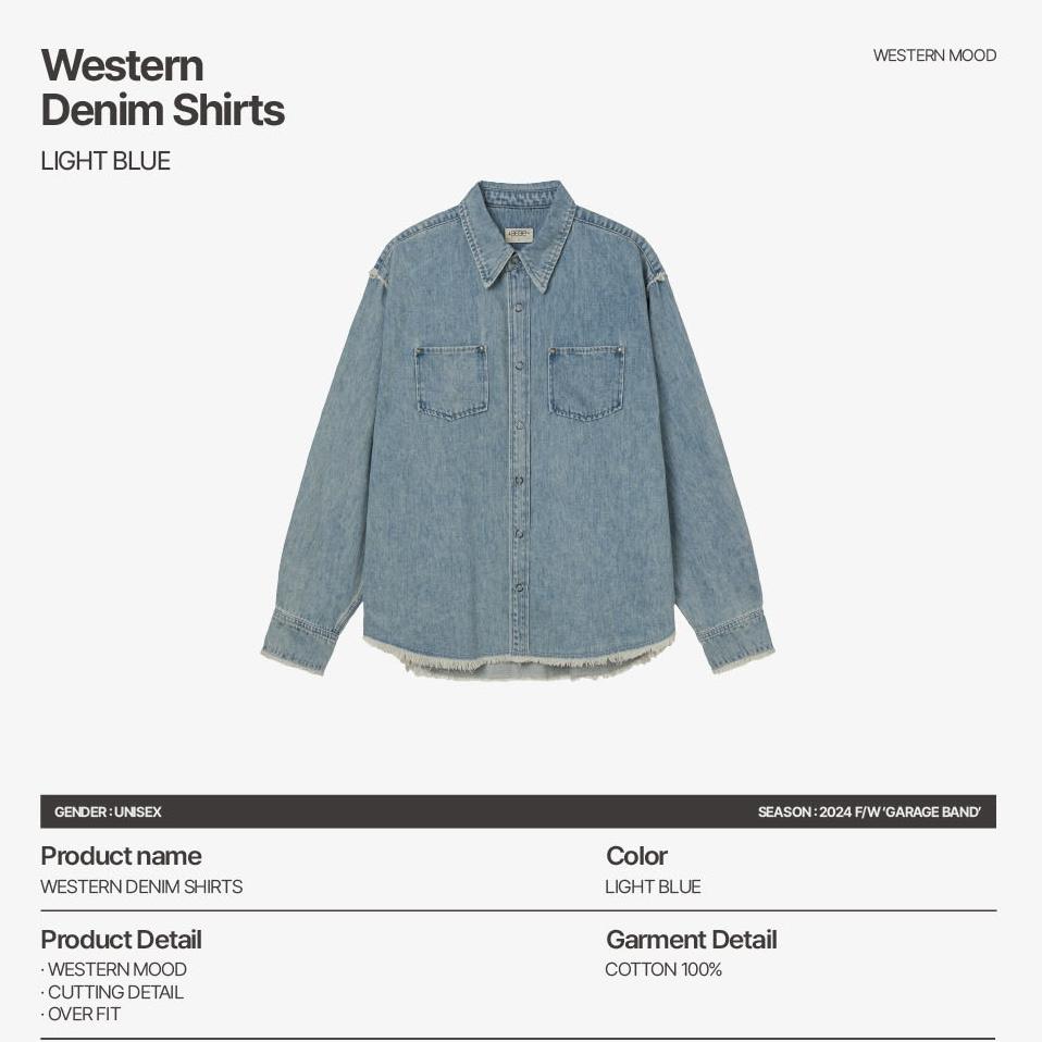 aeae WESTERN CHECK SHIRTS