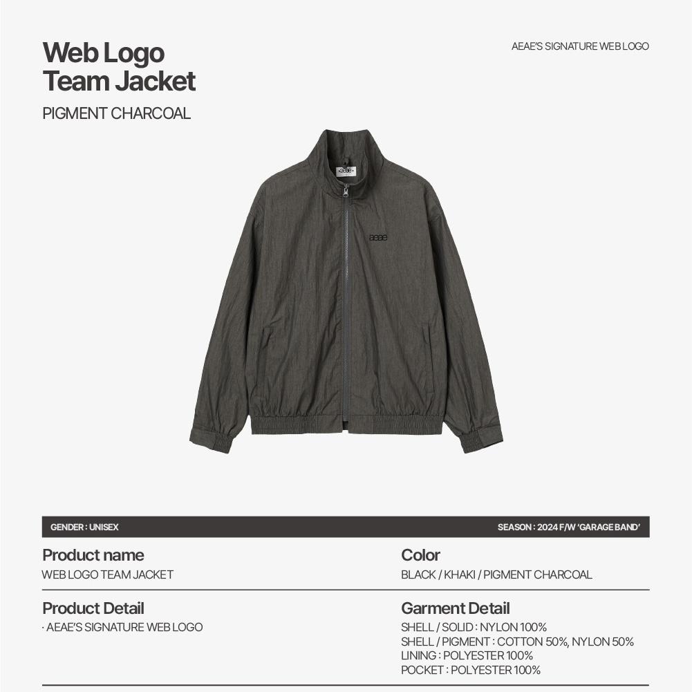 aeae WEB LOGO TEAM JACKET