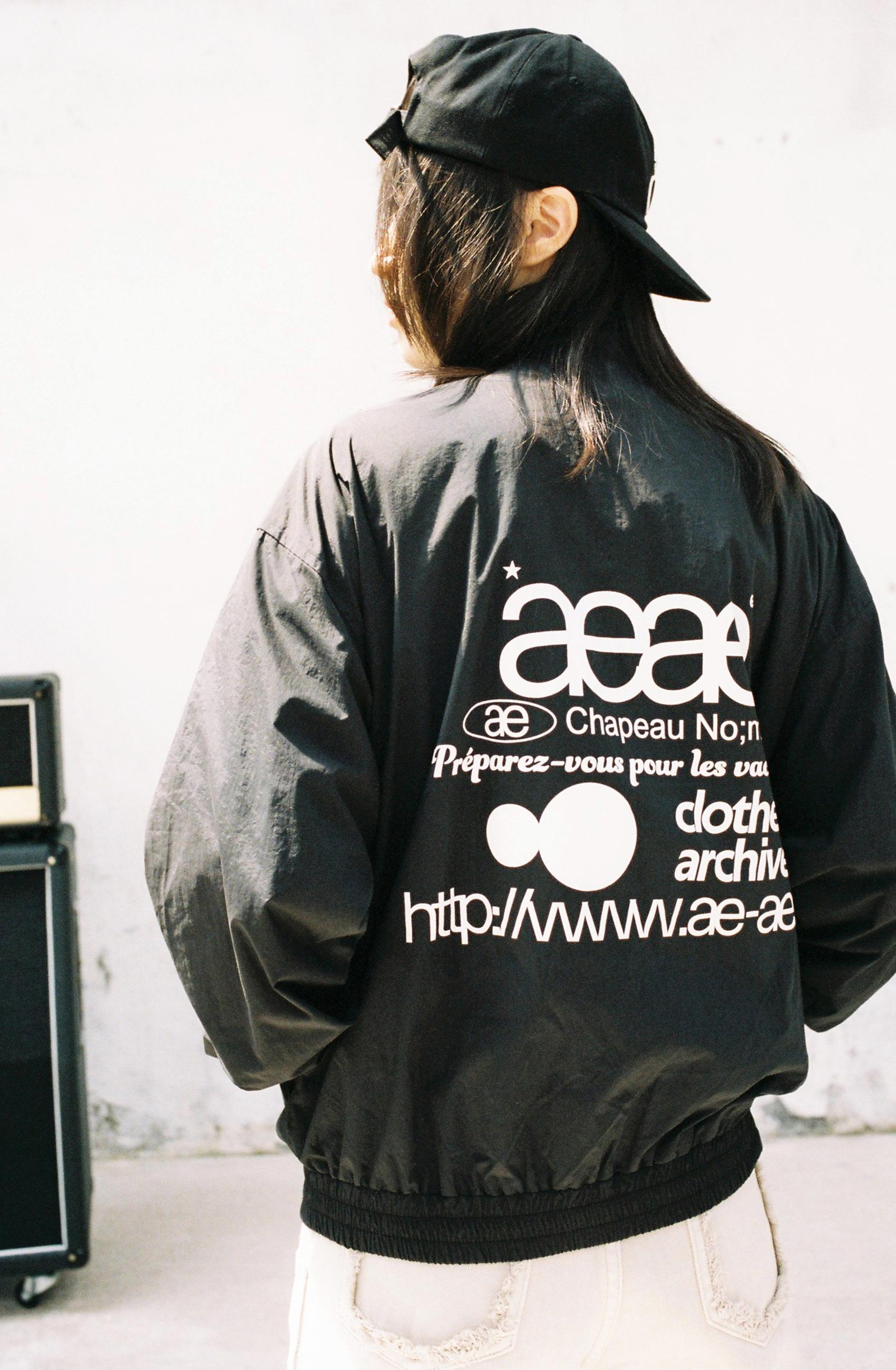 aeae WEB LOGO TEAM JACKET