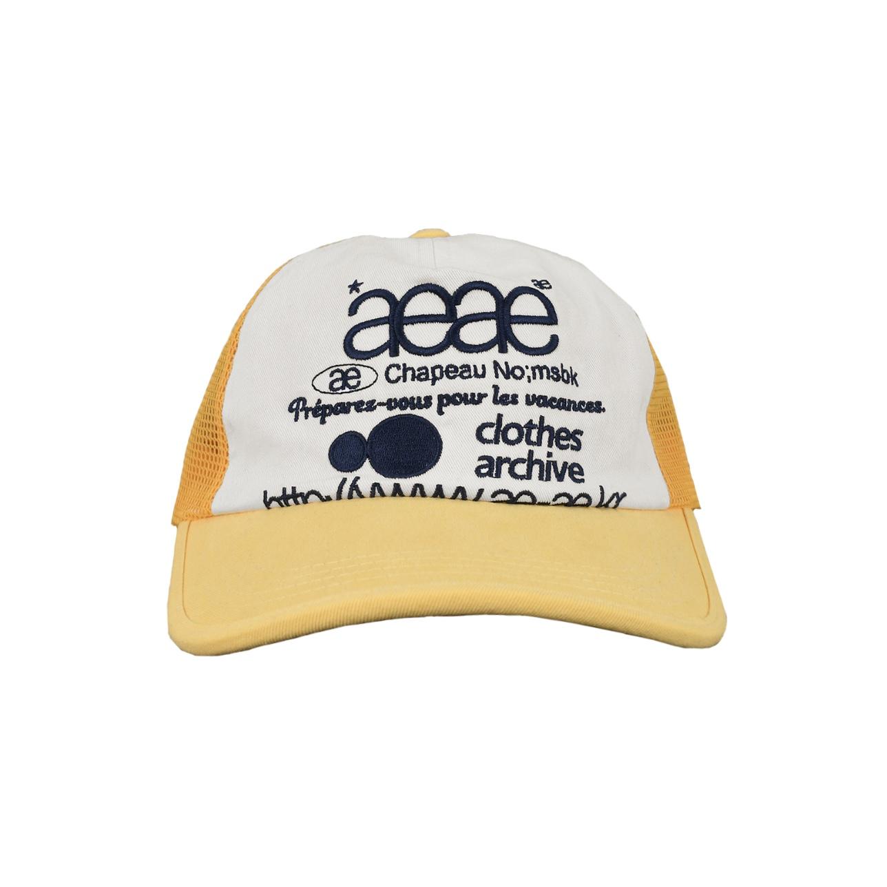 aeae WEB LOGO MESH CAP