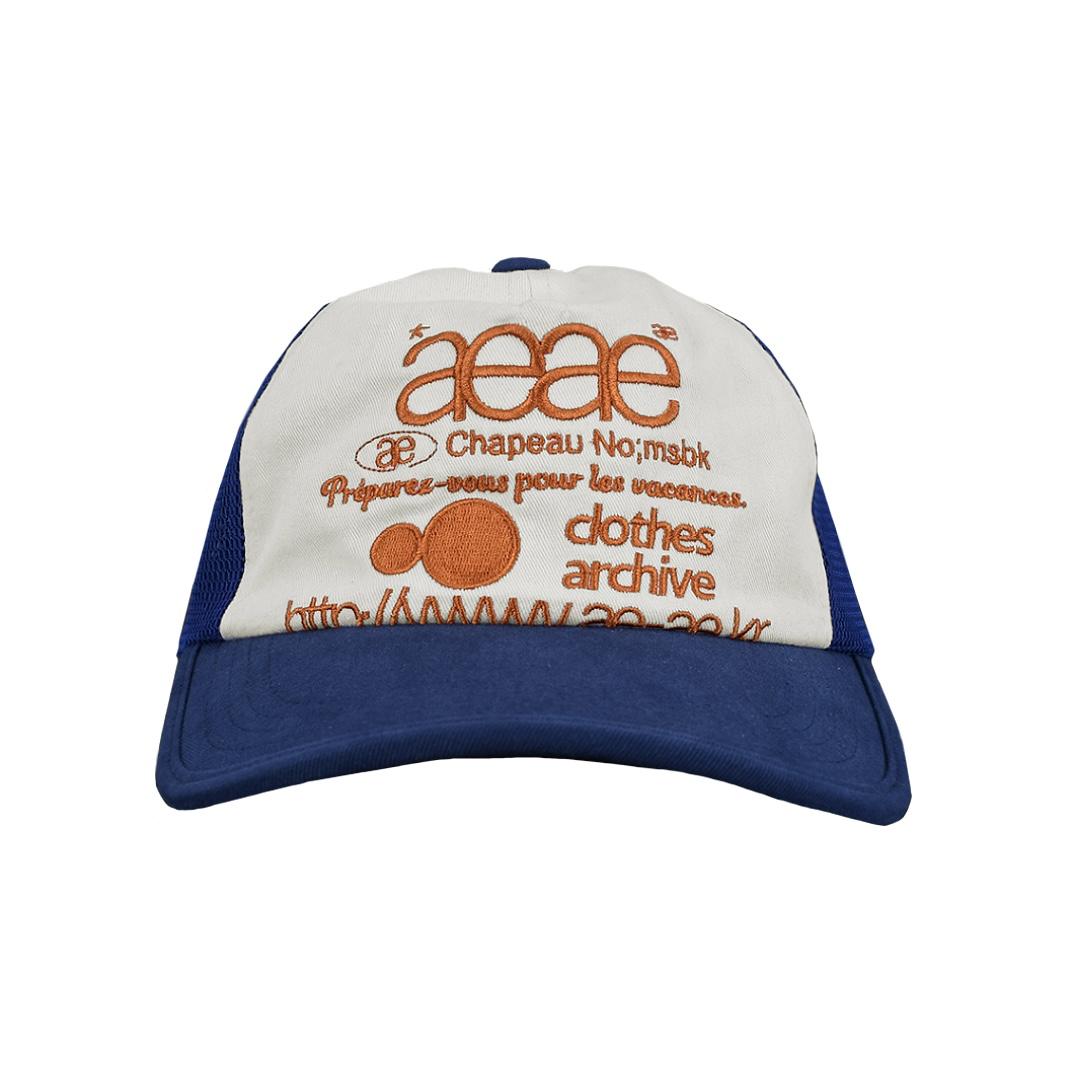 aeae WEB LOGO MESH CAP