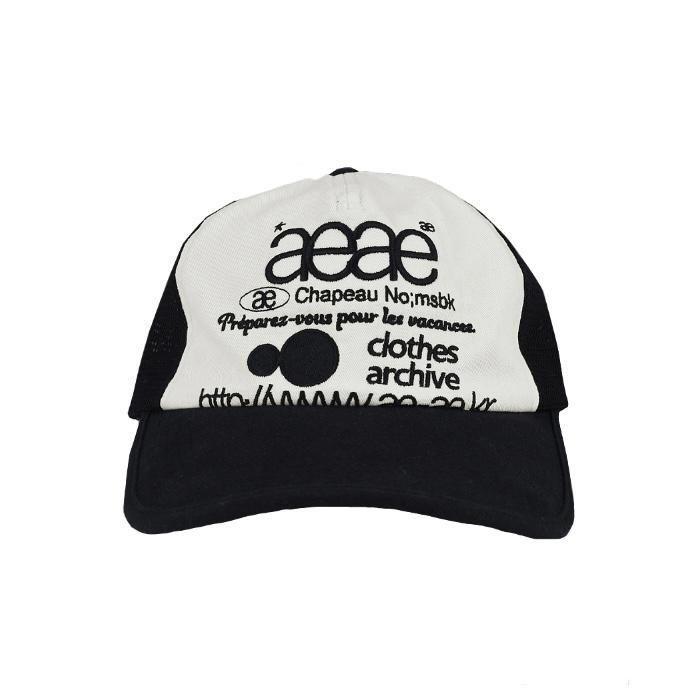 aeae WEB LOGO MESH CAP