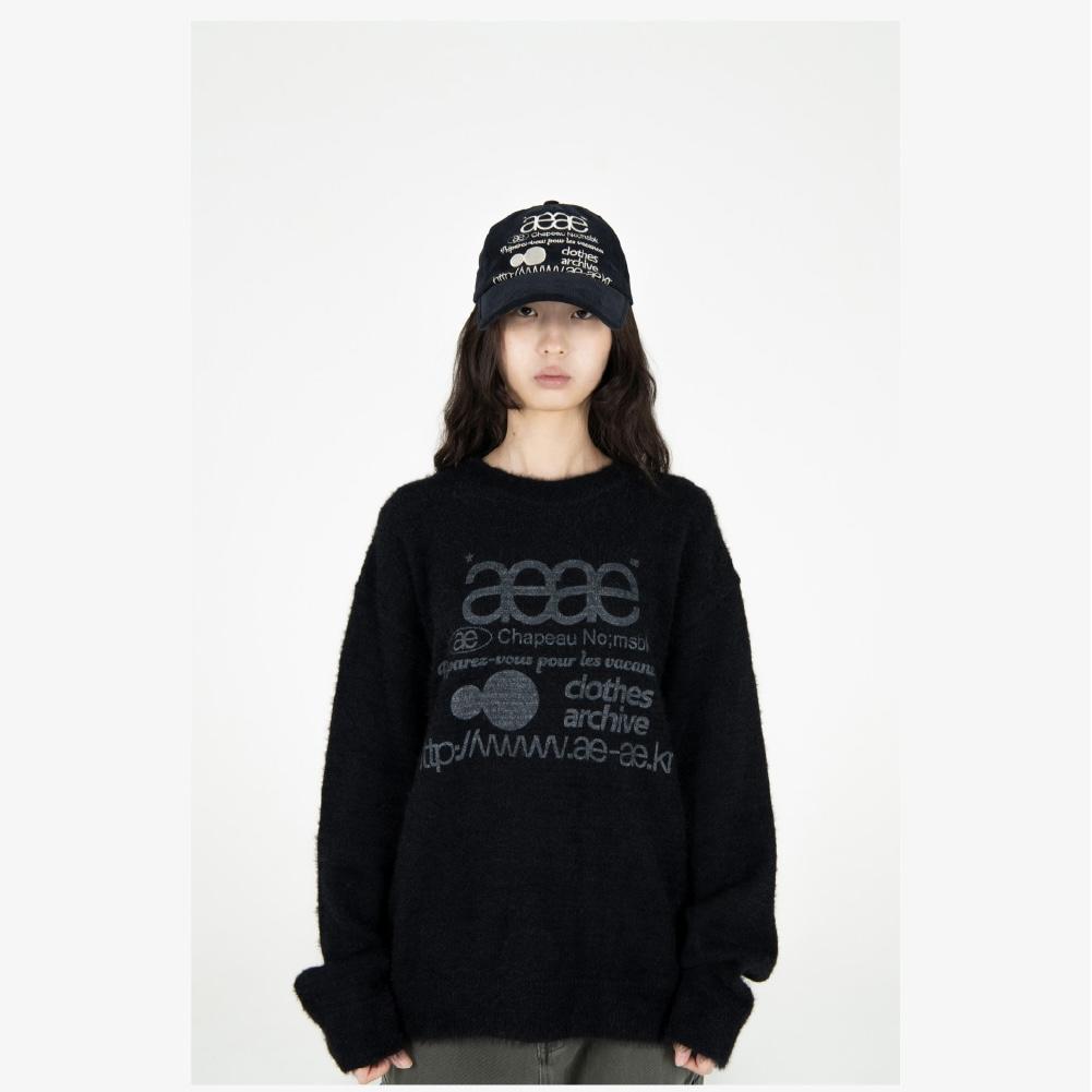 aeae WEB LOGO CORDUROY CAP