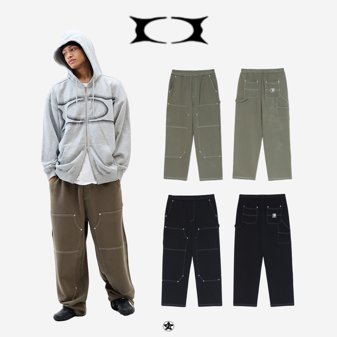 CRITIC DOUBLE KNEE SWEAT PANTS