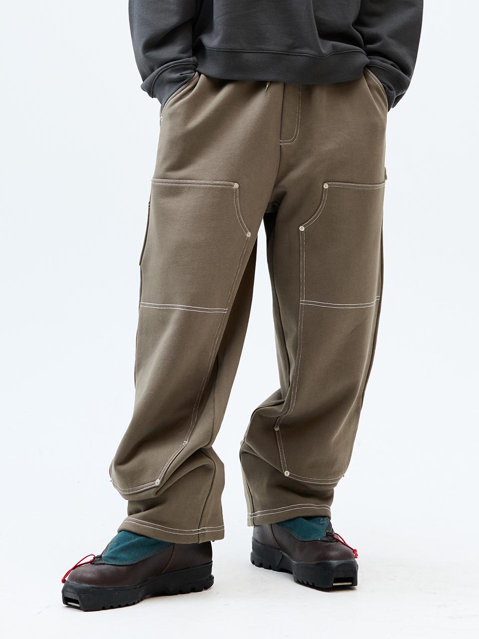 CRITIC DOUBLE KNEE SWEAT PANTS