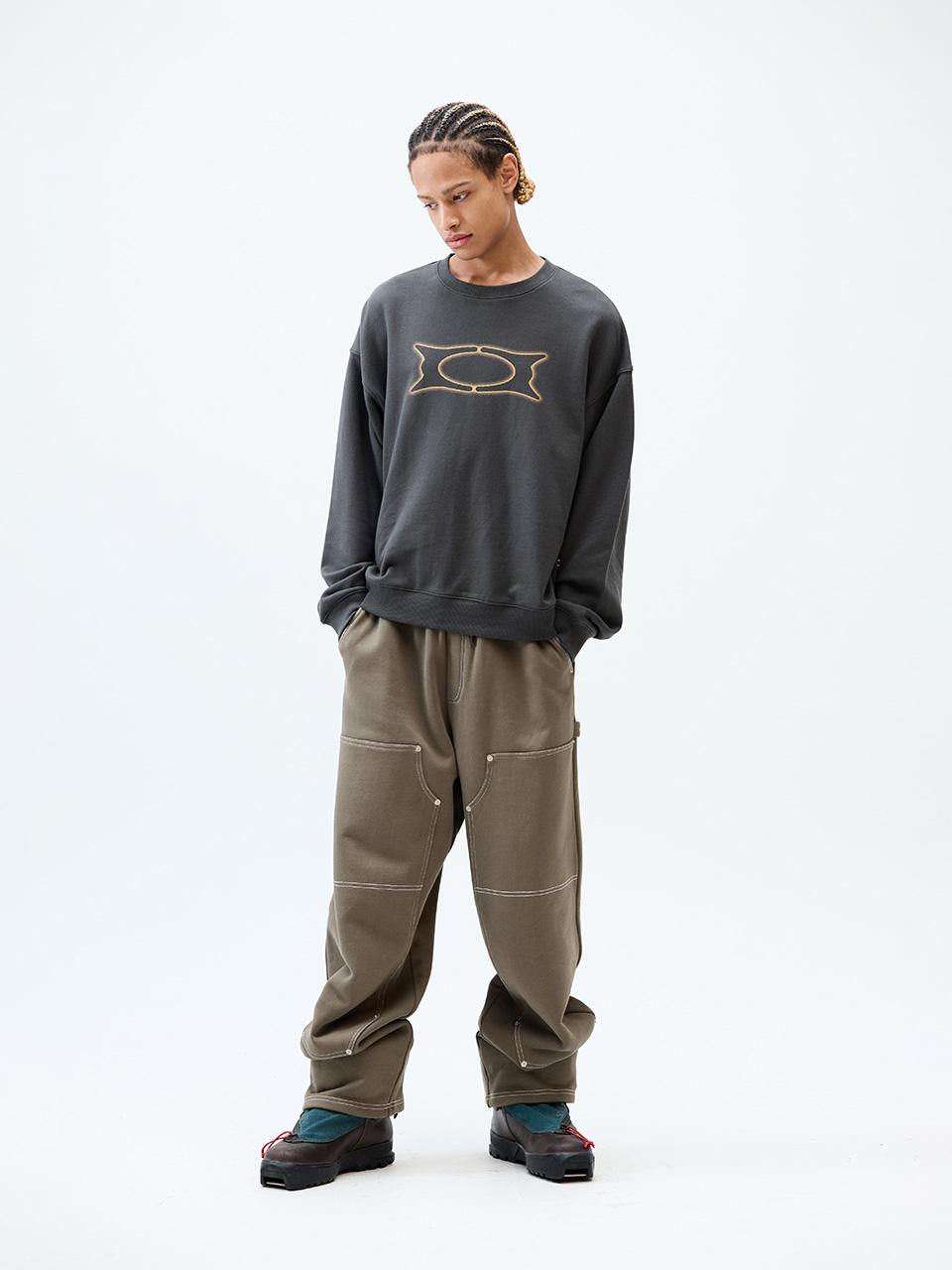 CRITIC DOUBLE KNEE SWEAT PANTS