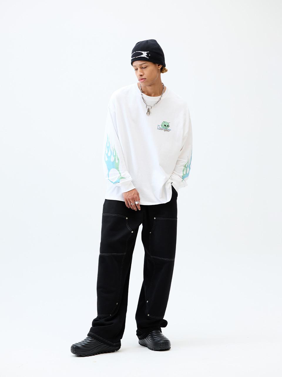 CRITIC DOUBLE KNEE SWEAT PANTS