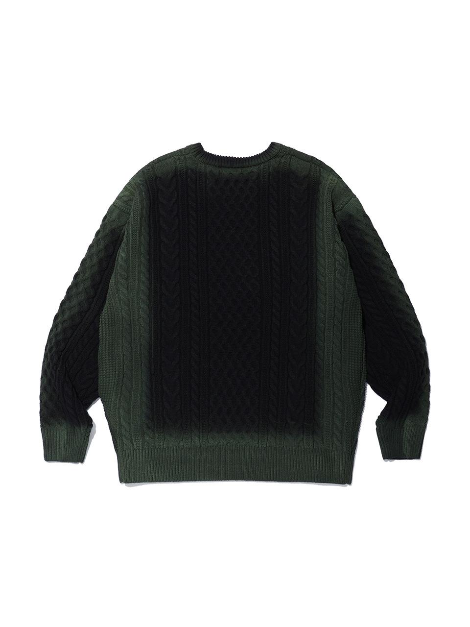 CRITIC WORMHOLE SPRAY CABLE KNIT