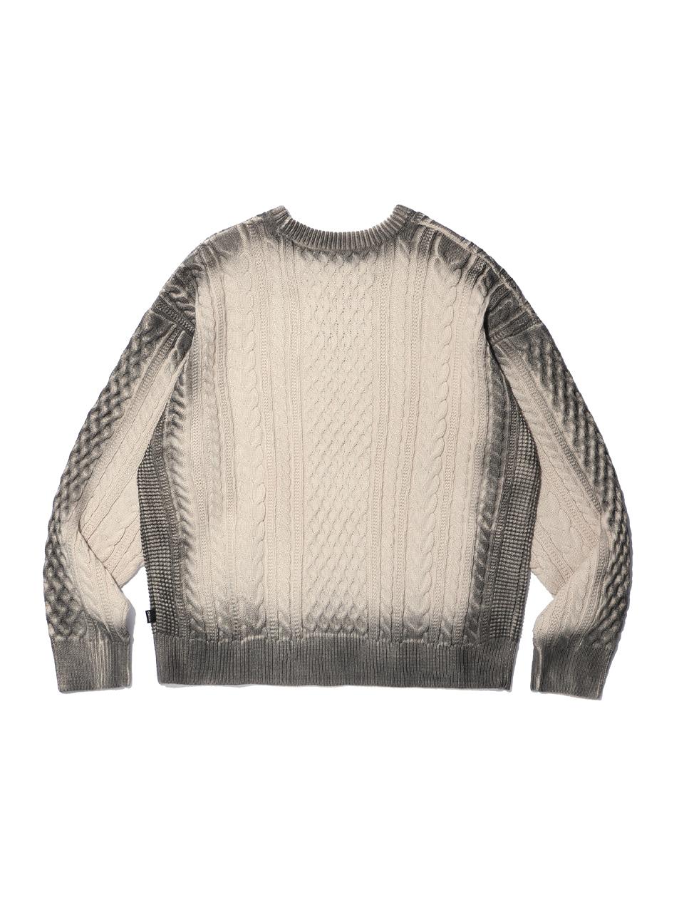 CRITIC WORMHOLE SPRAY CABLE KNIT