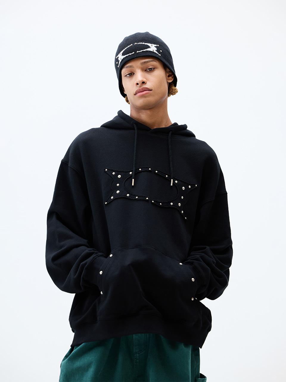 CRITIC WORMHOLE STUD HOODIE