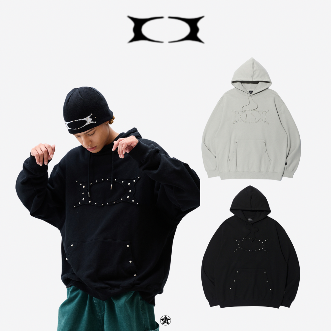 CRITIC WORMHOLE STUD HOODIE