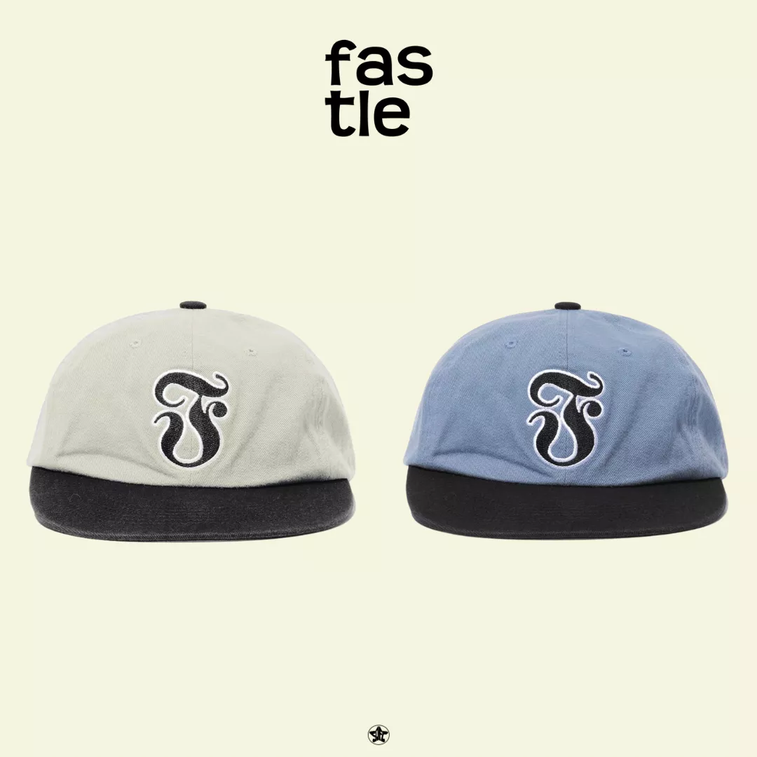 FASTLE Serif F-Logo Washed Cap