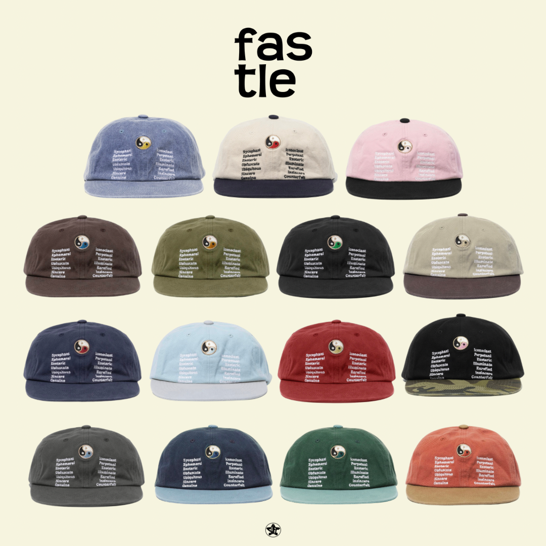 FASTLE Yin Yang Washed Cap