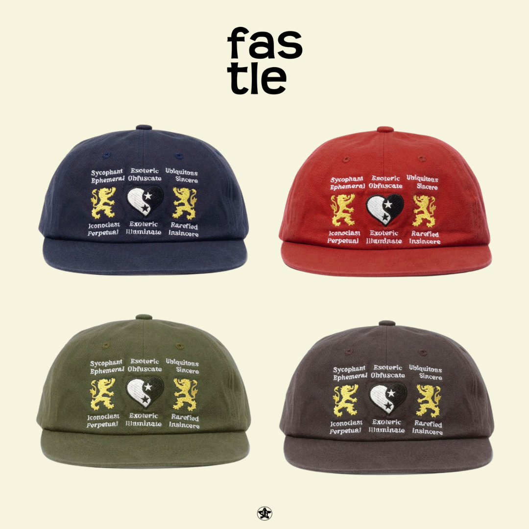 FASTLE Lion Heart Washed Cap