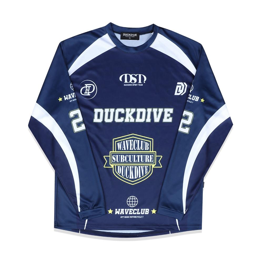 DUCKDIVE Racing car Mesh long sleeve