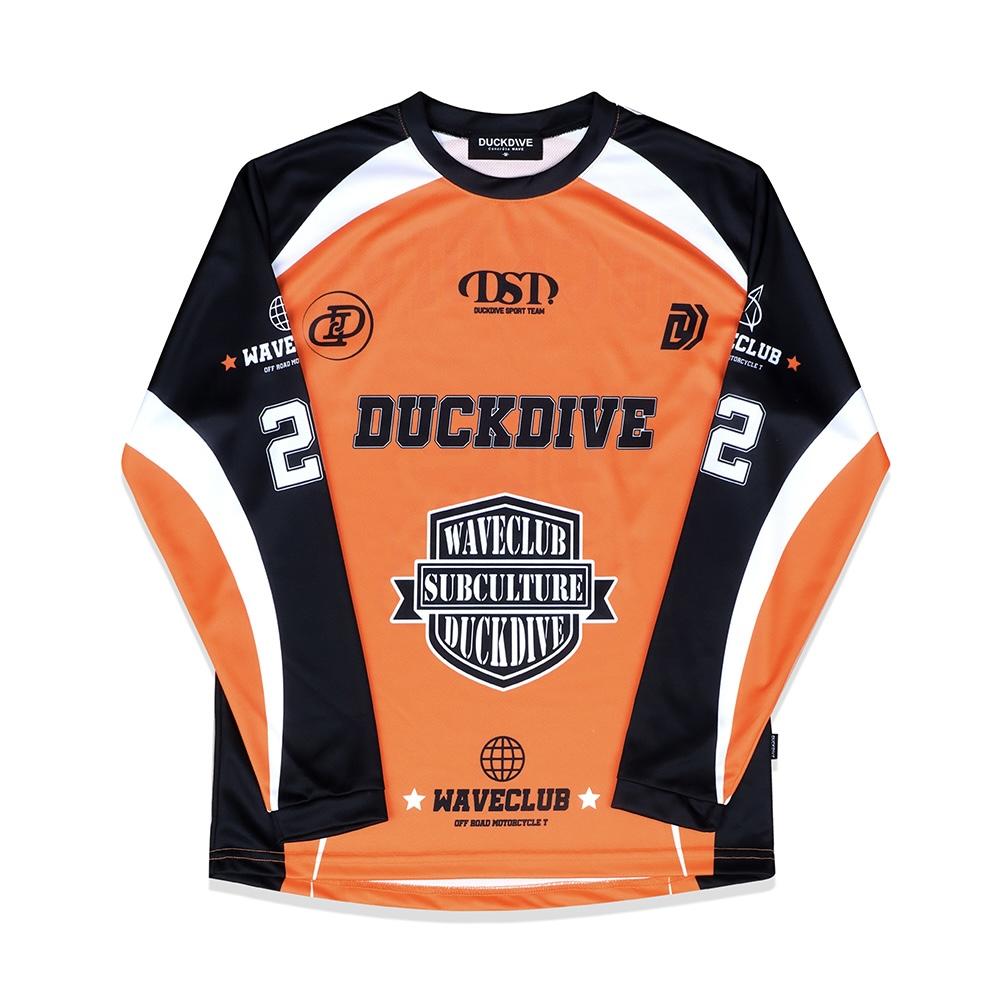 DUCKDIVE Racing car Mesh long sleeve