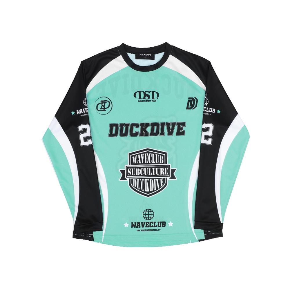 DUCKDIVE Racing car Mesh long sleeve