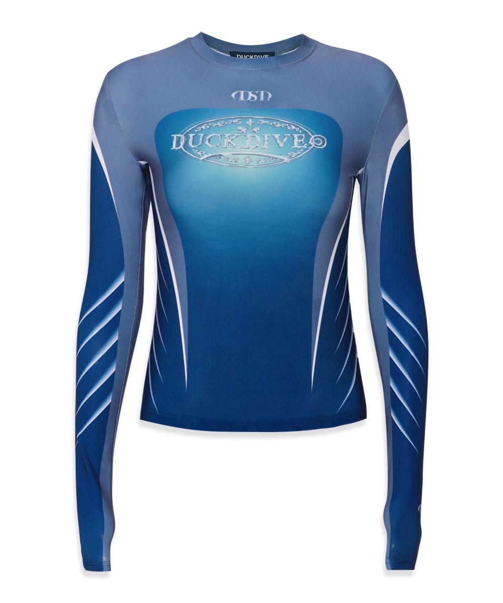 DUCKDIVE Metal tone slim long sleeve