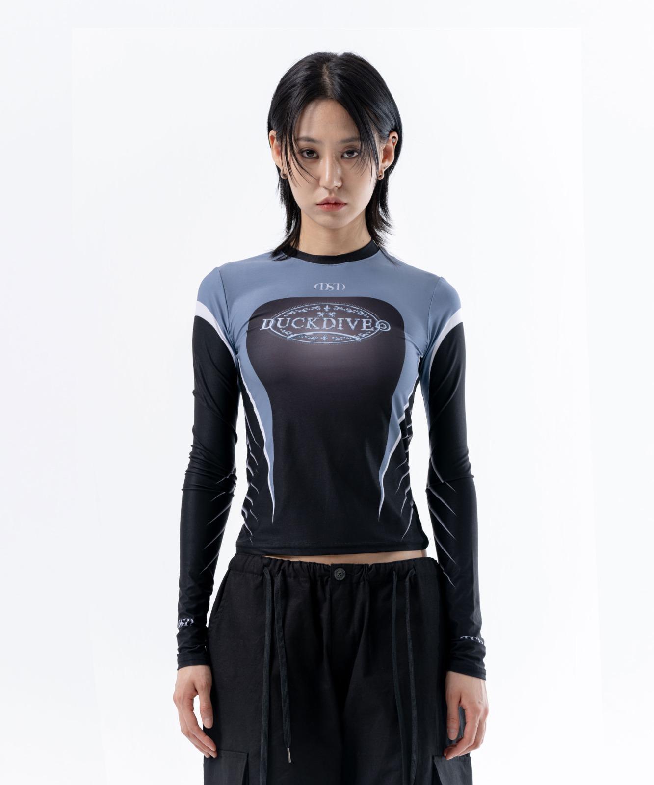 DUCKDIVE Metal tone slim long sleeve