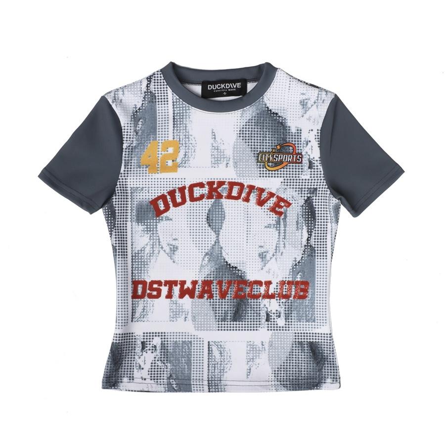 DUCKDIVE Old School Camo Slim Tee