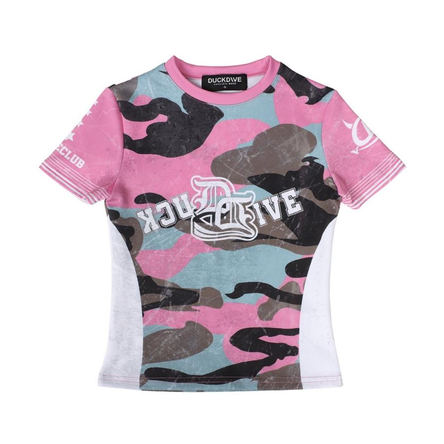 DUCKDIVE Old School Camo Slim Tee