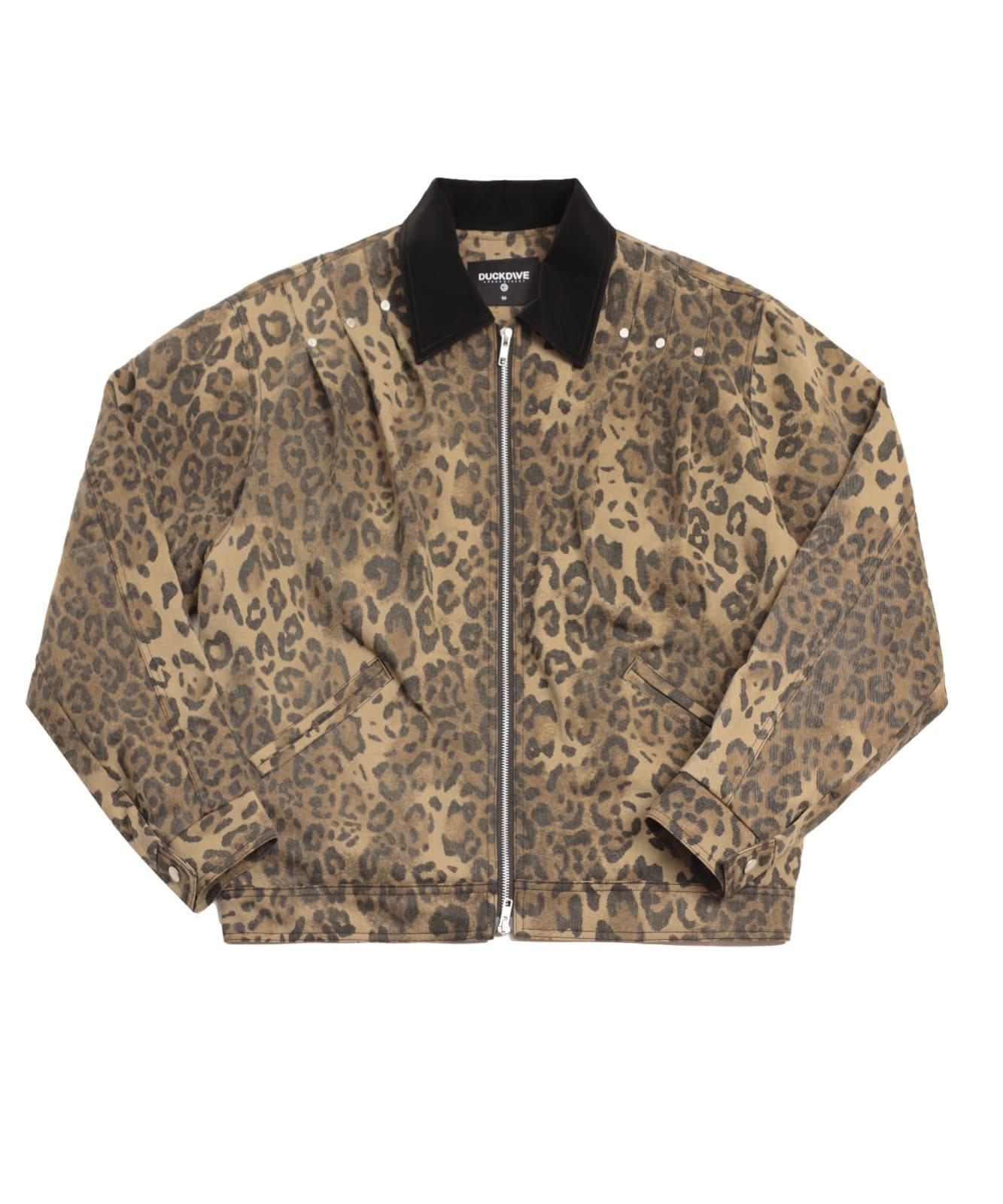 DUCKDIVE Tiger Leopard Colored Bomber Jacket Pants