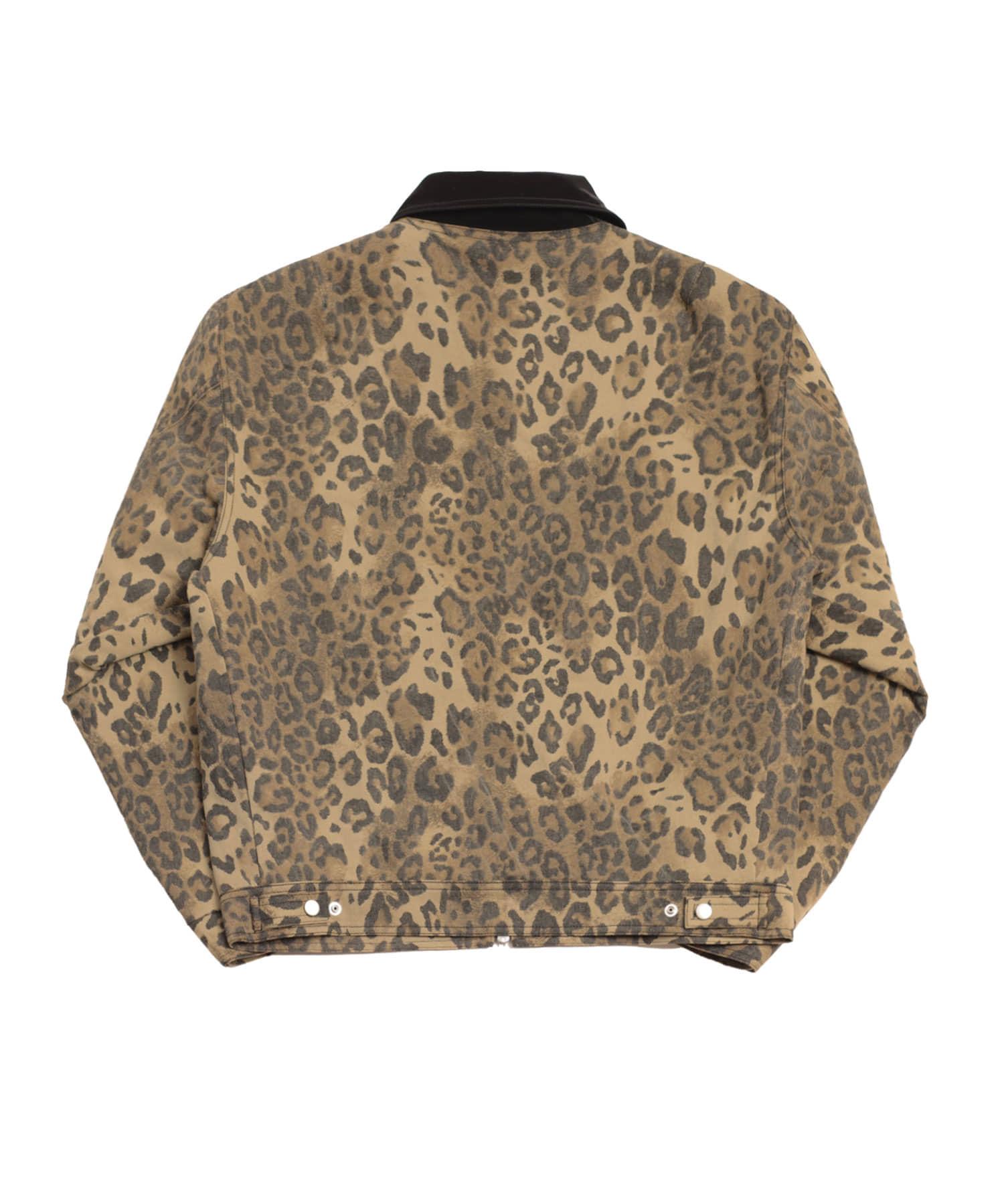 DUCKDIVE Tiger Leopard Colored Bomber Jacket Pants