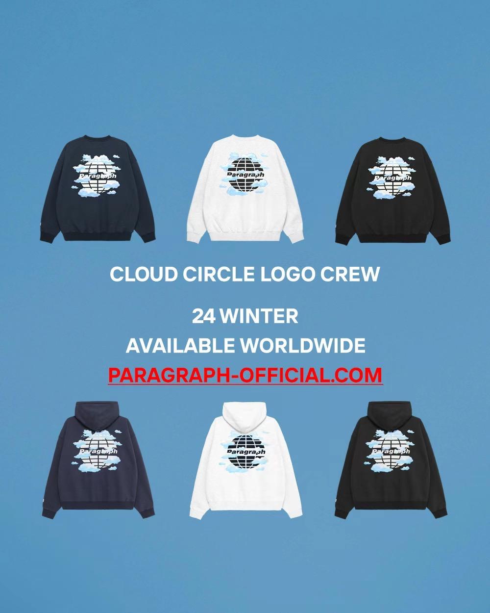 PARAGRAPH CLOUD CIRCLE LOGO CREW