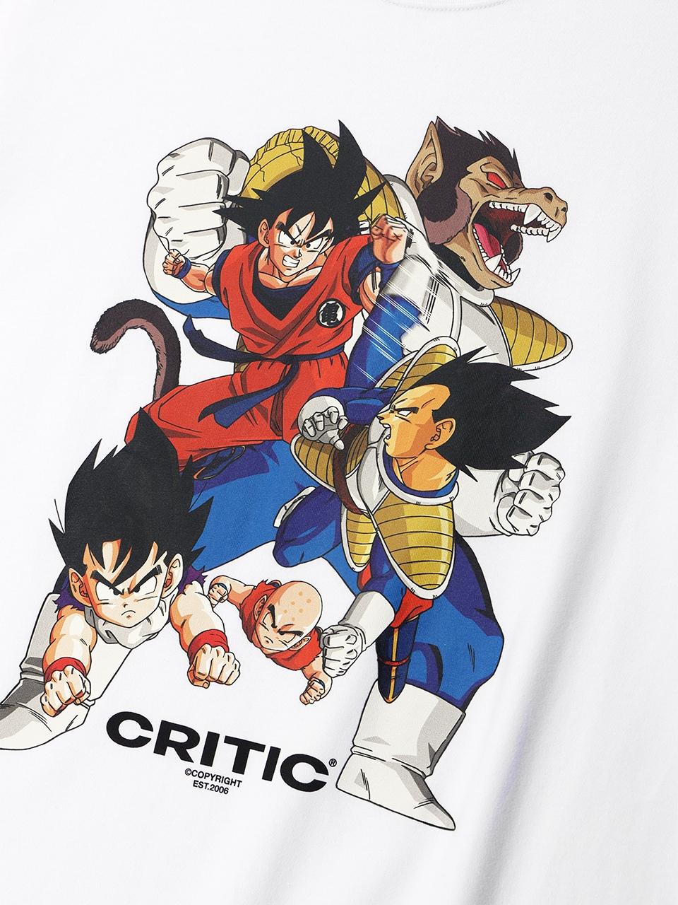 CRITIC X DRAGON BALL Z GROUP Tee