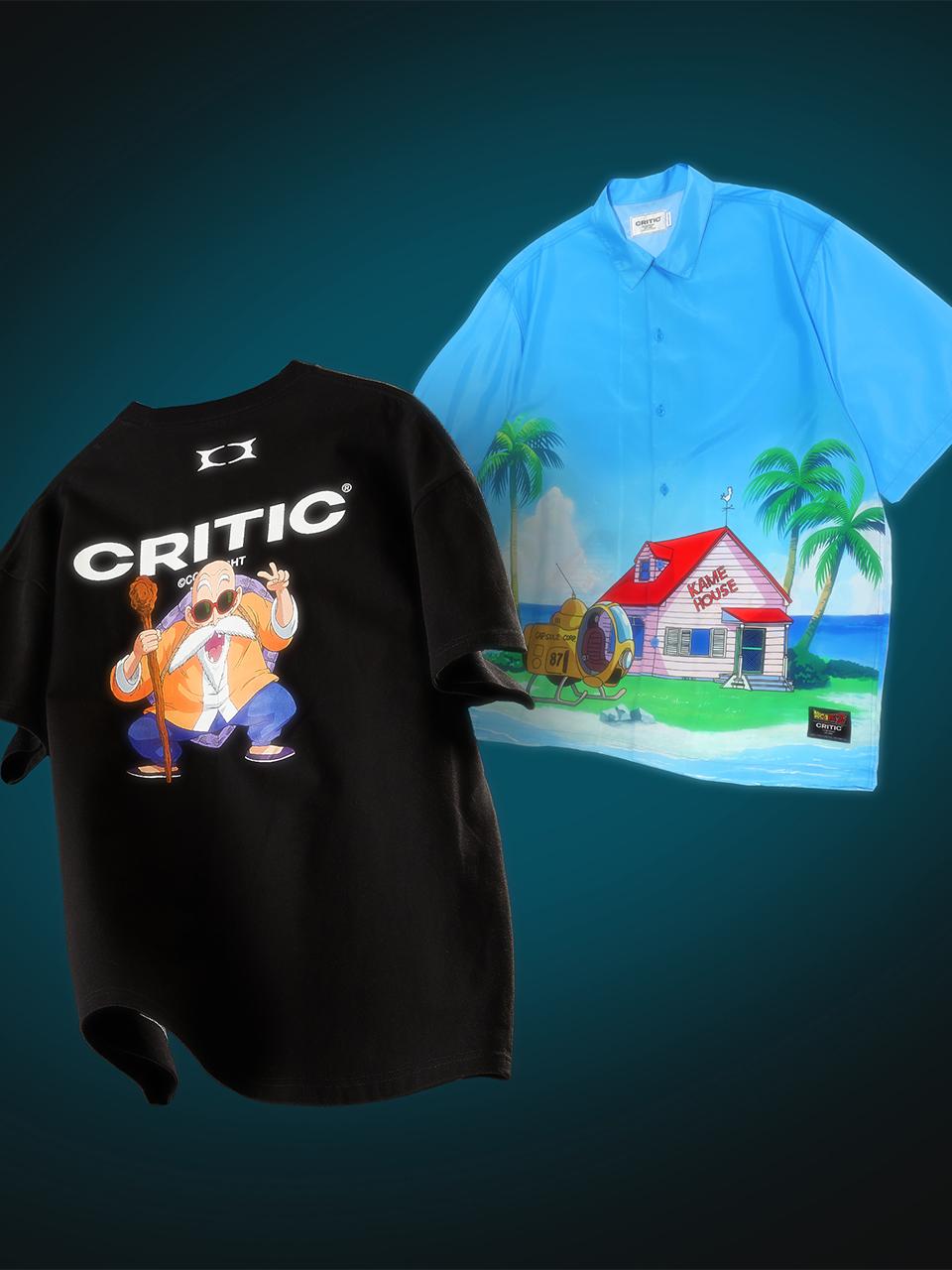 CRITIC X DRAGON BALL Z HOUSE OPEN COLLAR SHIRT