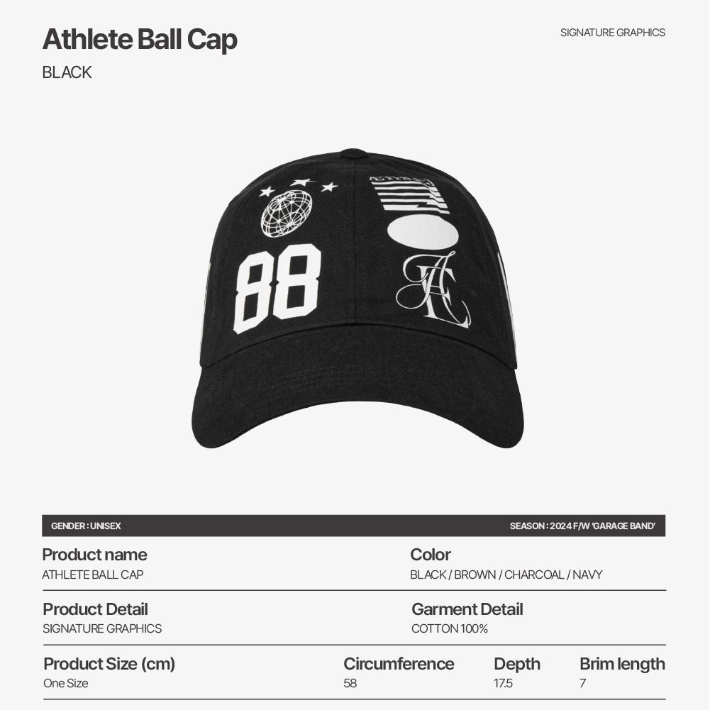 aeae ATHLETE BALL CAP