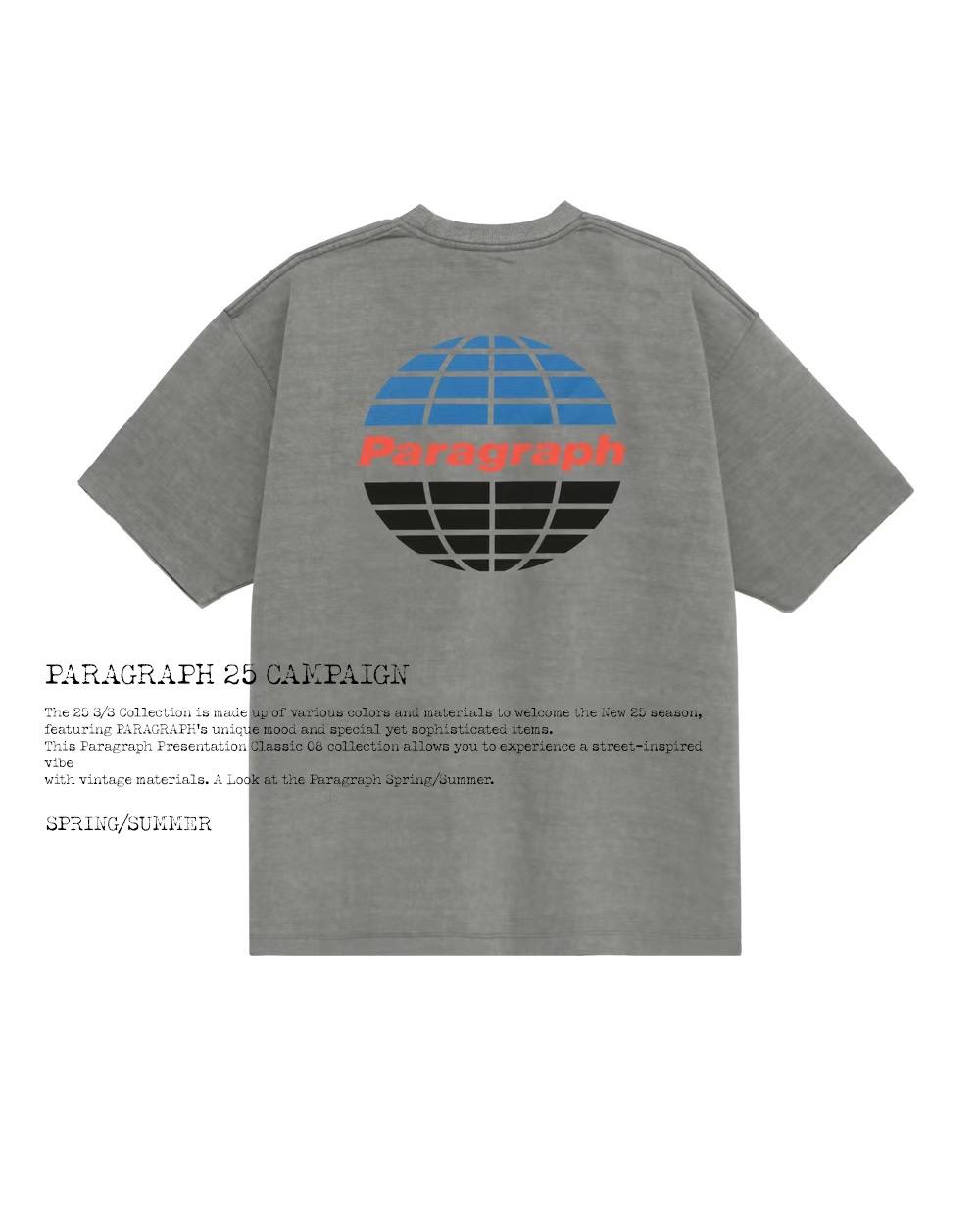 PARAGRAPH CIRCLE LOGO 短Tee
