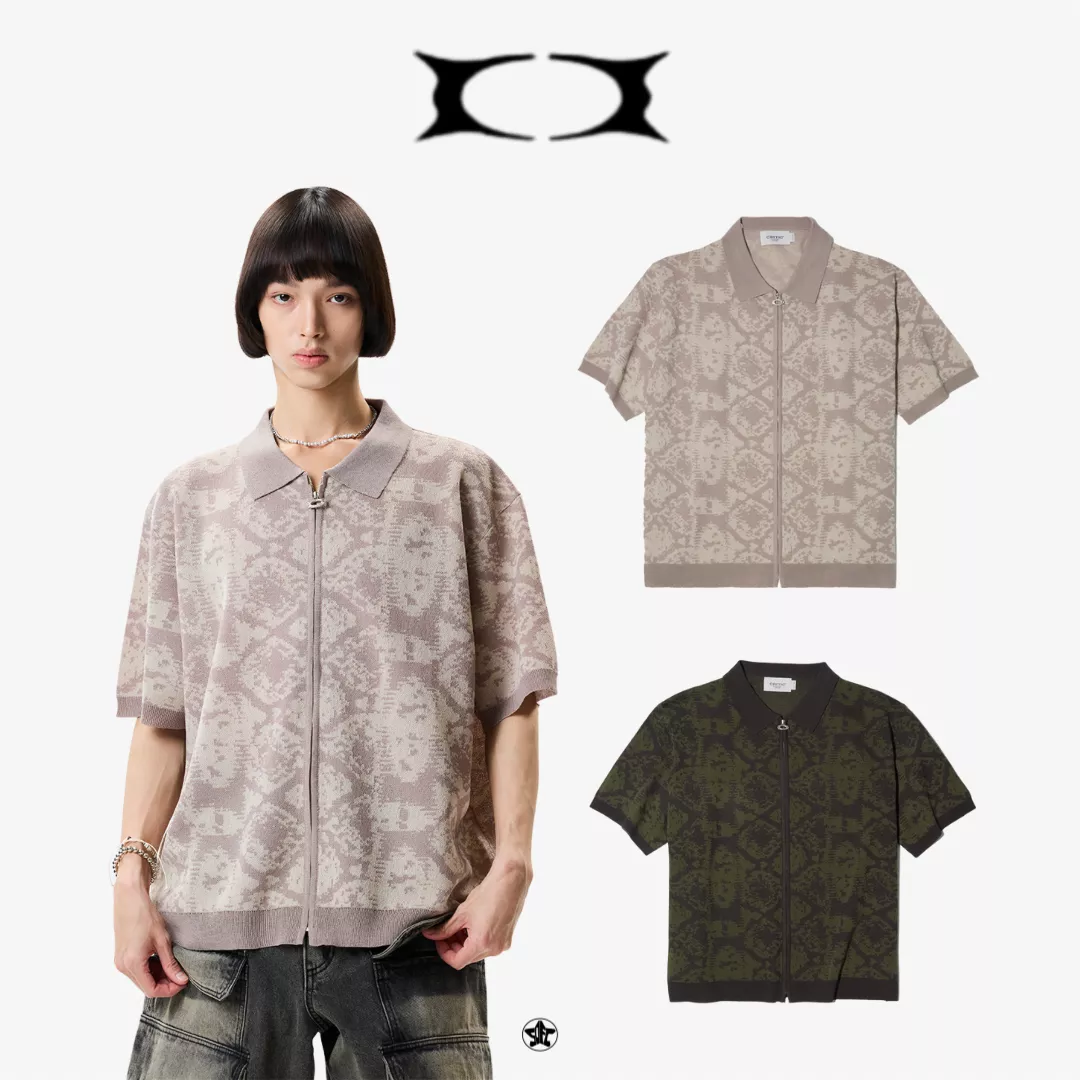CRITIC PYTHON KNIT ZIP UP開衫