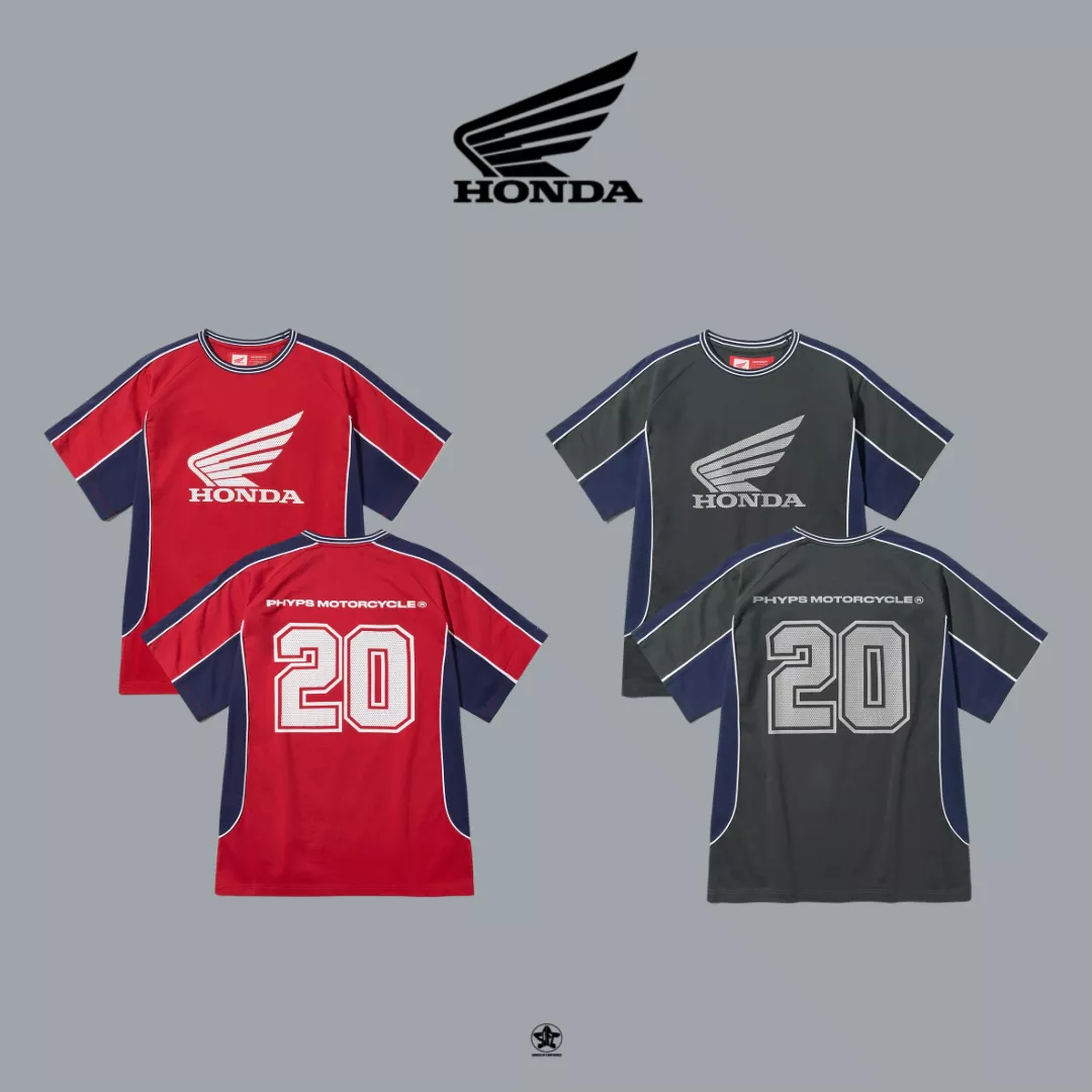 Honda Football Color Block Short Sleeve球衣