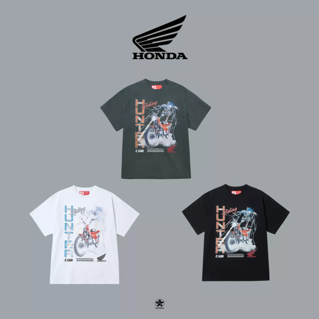 Honda Lighting Hunter Cub Short Sleeve短Tee