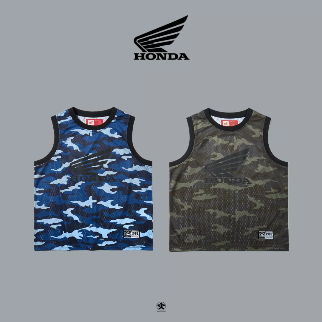 Honda Original Wing logo Mesh Sleeveless背心