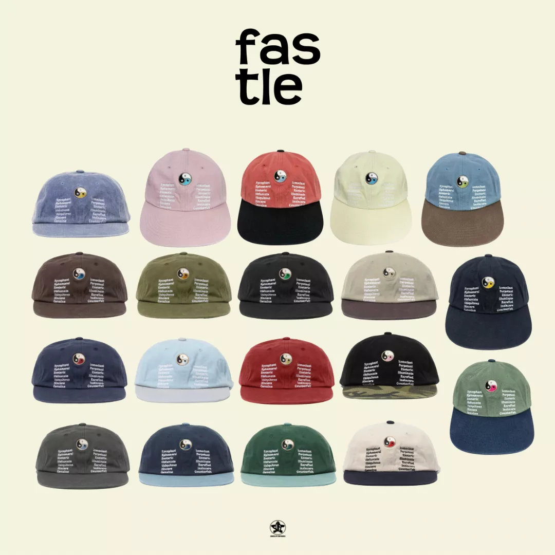 FASTLE Yin Yang Washed Cap