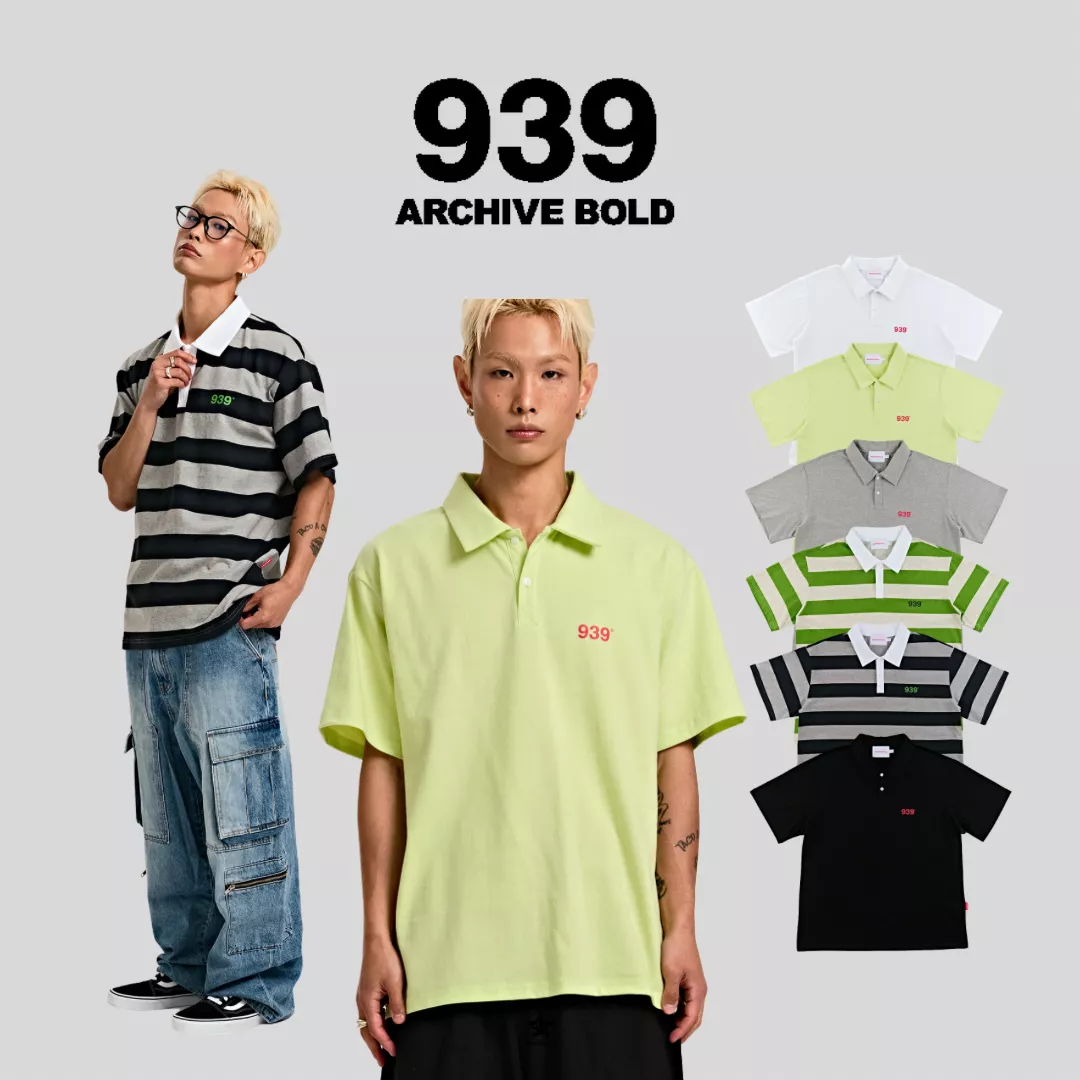 ARCHIVE BOLD 939 SMALL LOGO POLO 短Tee