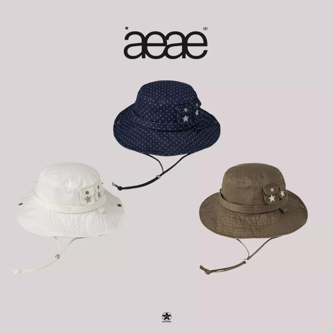 aeae SAFARI BUCKET HAT漁夫帽