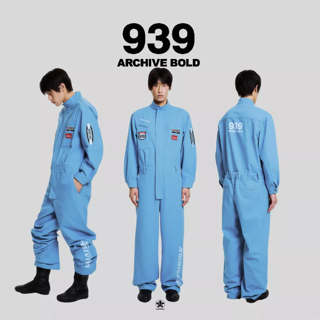 ARCHIVE BOLD 939 MECHANIC DENIM JUMP SUIT 機械風牛仔連身工作服
