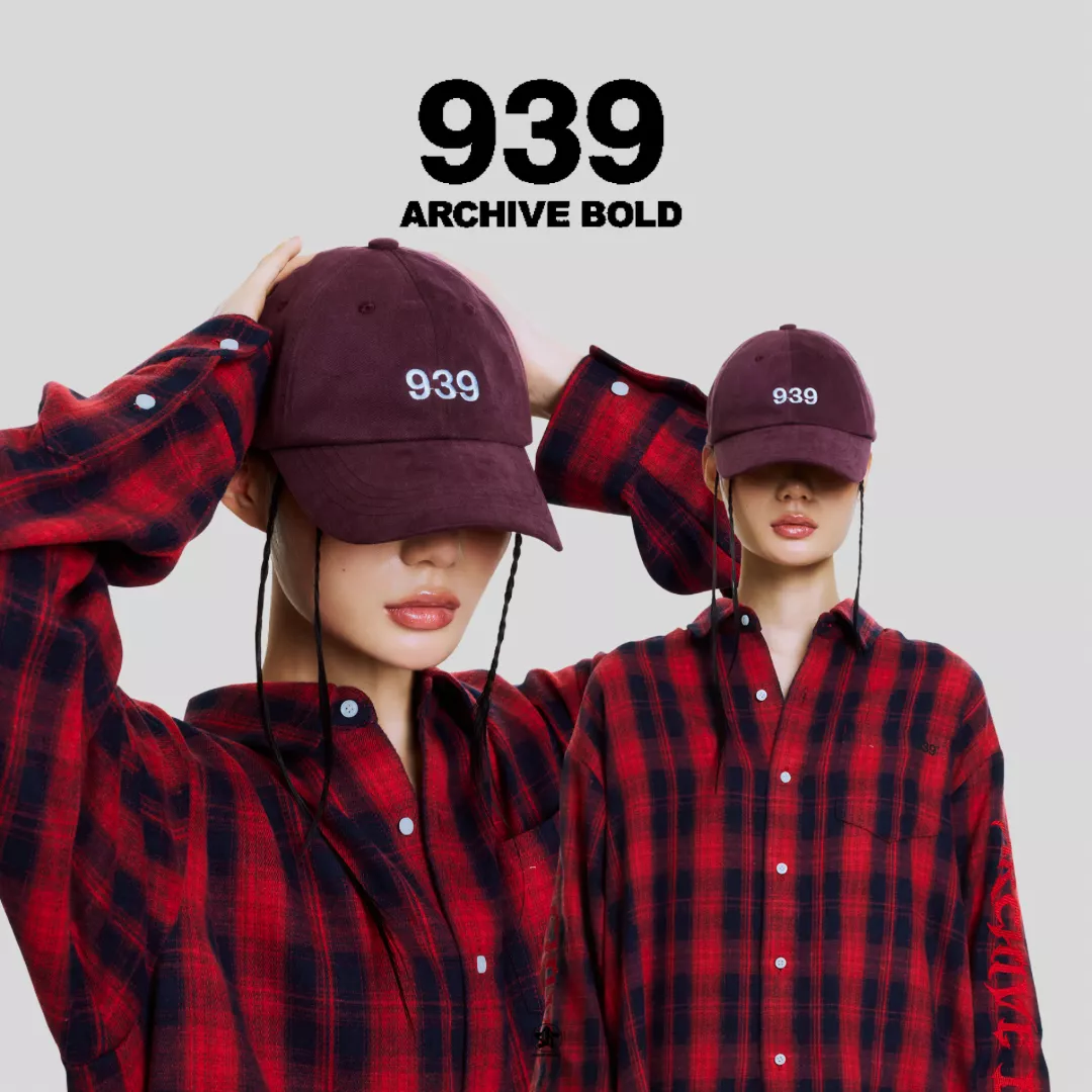ARCHIVE BOLD 939 LOGO 6-PANNER CAP 六片帽標誌刺繡帽
